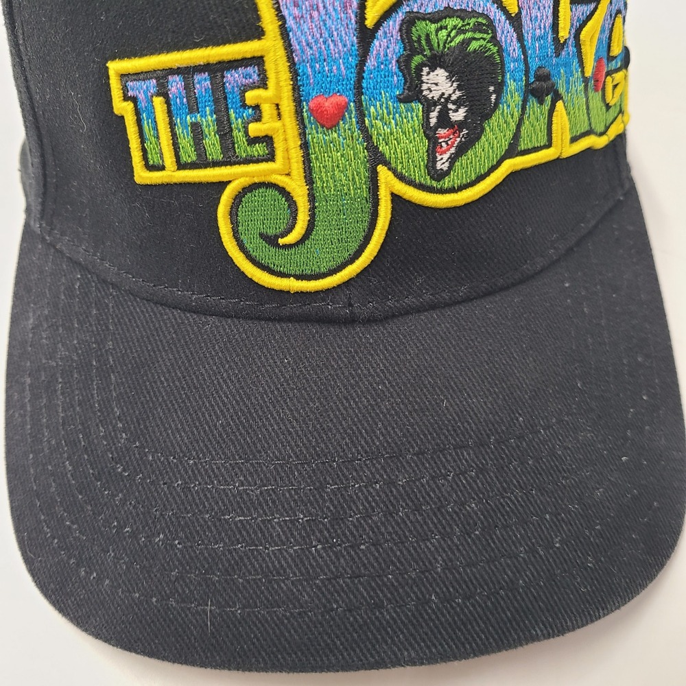 The Joker Hat Snapback DC Comics Black Movie Villain Cartoon Casual Cotton Men - Picture 4 of 13